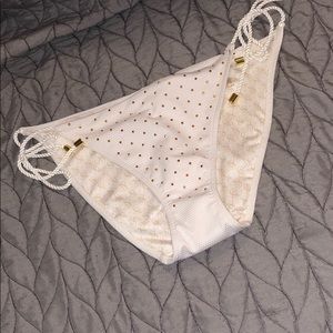 NWOT VS String Bikini Bottom White Medium